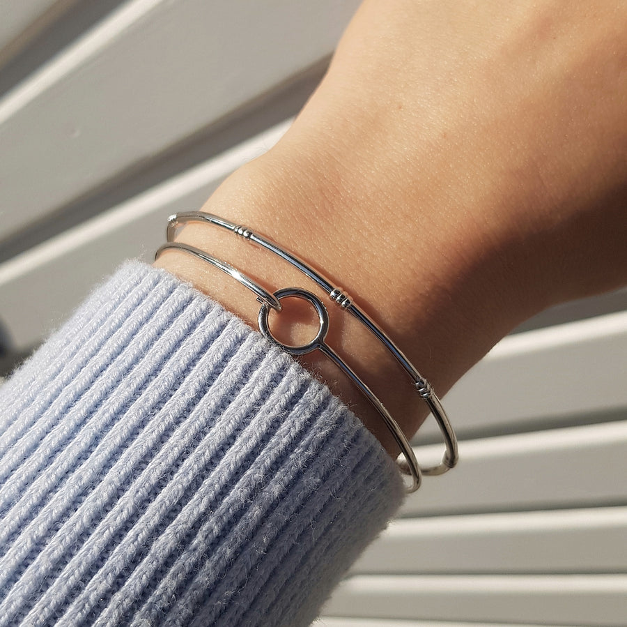 Nala bangle - Silver